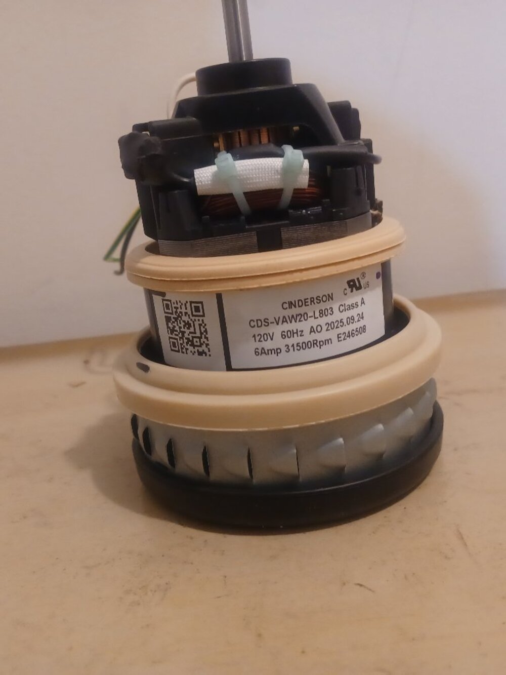 Bissell 3746, 3738, 3748, 3745 TurboClean Pet XL Carpet Motor- CDS-VAW20-L803